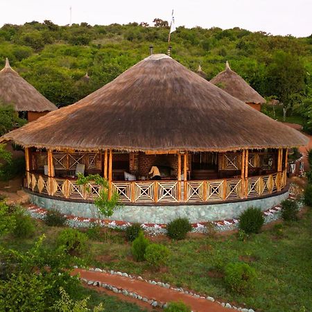 Africa Safari Maasai Boma Villa Serengeti Exterior foto
