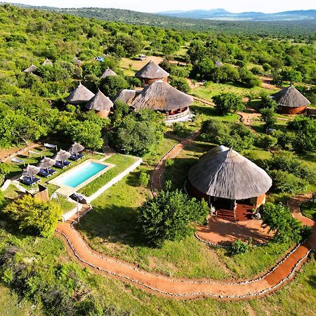 Africa Safari Maasai Boma Villa Serengeti Exterior foto
